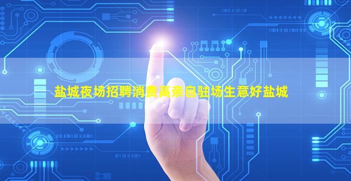 盐城夜场招聘消费高亲自驻场生意好盐城